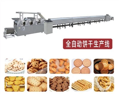 Linea Di Produzione Del Biscotto Del Bambino