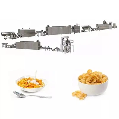 Macchina per estrusore di corn flakes per la colazione