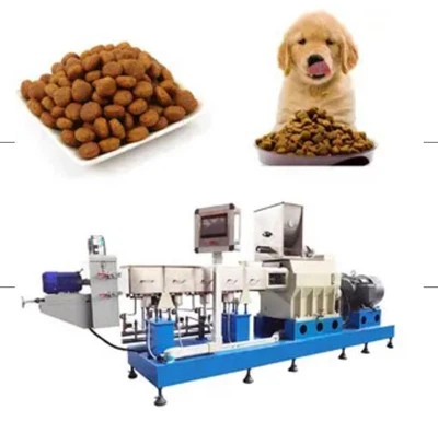Linea di produzione di cibo secco per cani